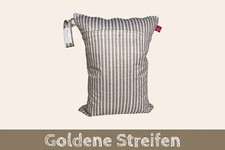 Wetbag Kitatasche Nasstasche Gr. L Motiv Goldene Streifen