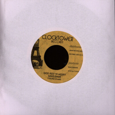 Tyrone Evans - God Rest Ye Merry Gentlemen / Version (Vinyl 7'' - US - Original)