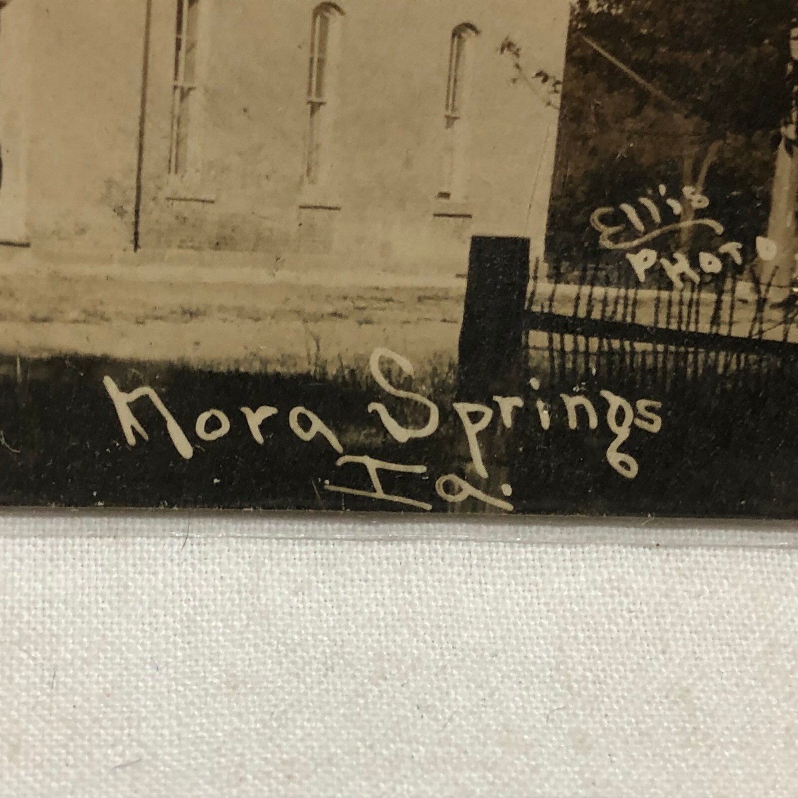 Vintage 1911 Postcard Nora Springs Iowa Public School Building RPPC eBay