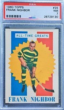 1960 TOPPS Frank Nighbor #35 PSA 7 NM