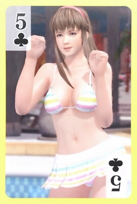 Hitomi Dead or Alive Xtreme 3 Playing Card Game Koei Tecmo Japanese Clover 5