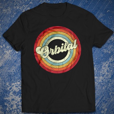 Orbital Paul Hartnoll Tee In Sides Snivilisation Monsters Exist Blue Album