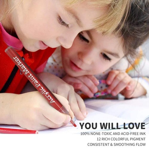 Fun & Easy to Use, Marker Pens LED Writing Board Glass Window Art Pen, Kids Safe - Picture 5 of 11
