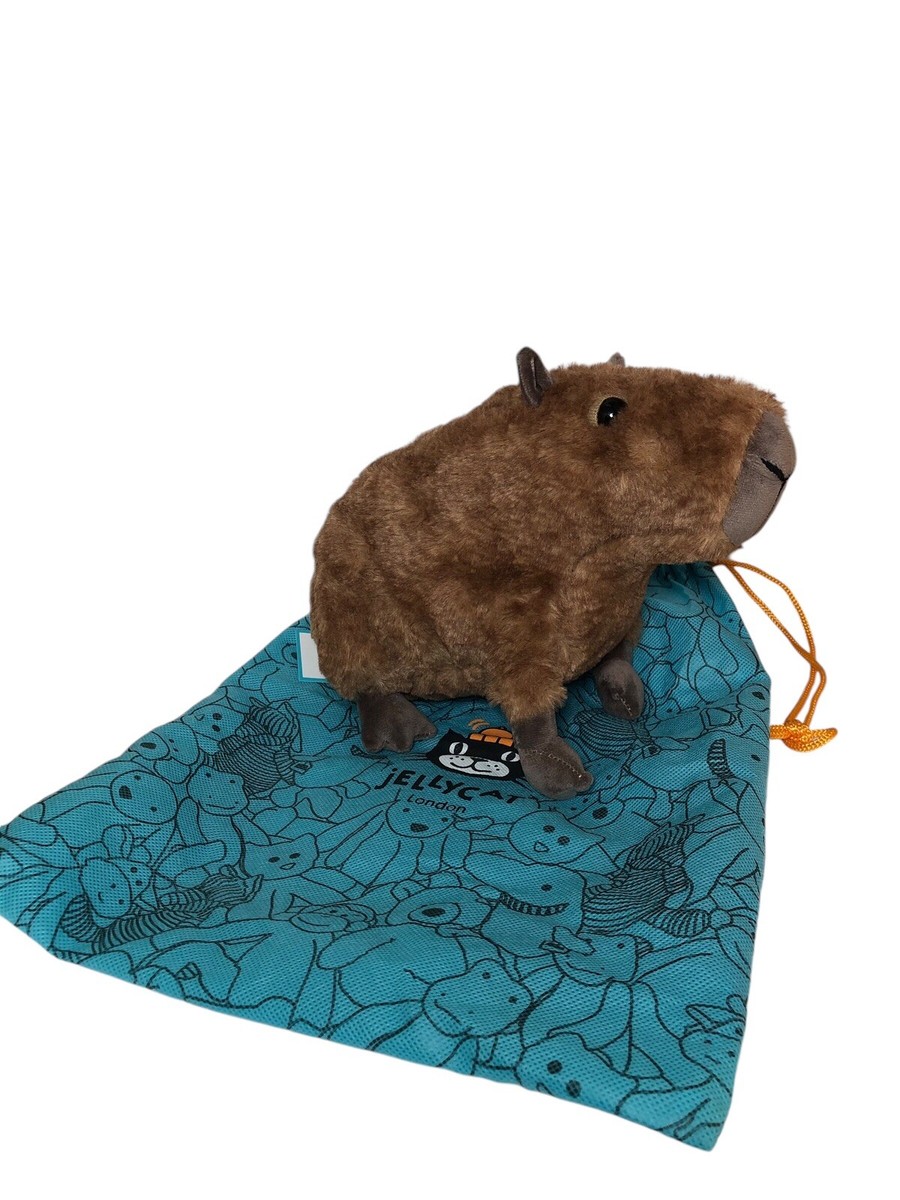  ぬいぐるみ　カピバラ　Clyde Capybara CLY6C JELLYCAT Clyde Capybara Stuffed Animal - POIZON