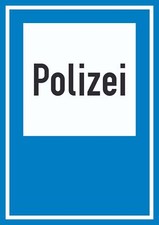Richtzeichen Polizei Schild