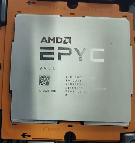 Supermicro H13SSL-N + AMD Genoa EPYC 9V84 (9654 OEM) 2,4GHZ 96 cœurs processeur 360 W - Photo 2/5