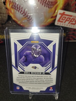2023 Panini Rookies & Stars ODELL BECKHAM JR #9 BALTIMORE