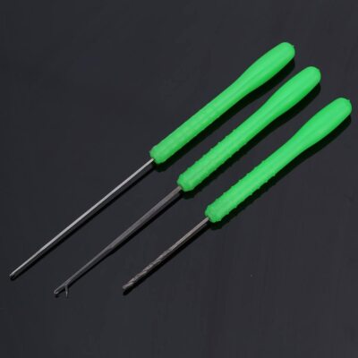 3-in-1 Fish Tools Set Stainless Steel Baiting Needle Tools Fishing 3-in-1 Fish Tools Set Stainless Steel Baiting Needle Tools Fishing