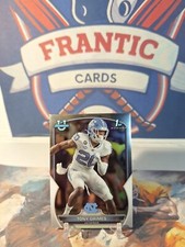 2022 Bowman U Chrome Tony Grimes #75 University North Carolina 1st Bowman 