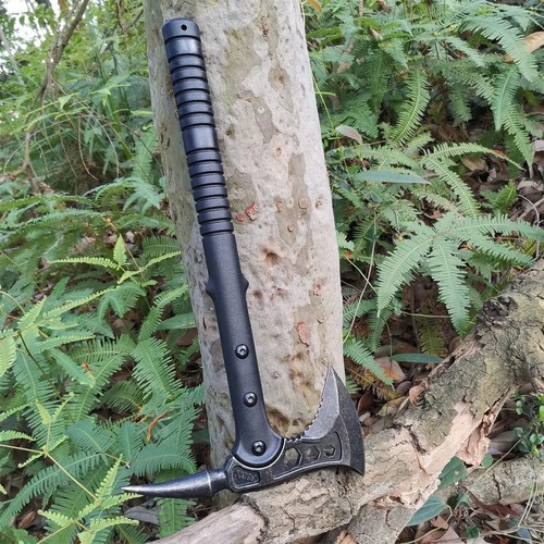 High End Sharp Fireproof Blasting Axe Carbon Steel Forging Camping Hunting Axe - Picture 4 of 6