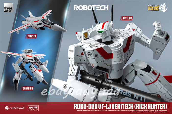 その他 Threezero ROBO DOU VF 1J 1/6 3Z03040W0 ThreeZero ROBO-DOU VF-1J Veritech (Rick Hunter) - Robotech