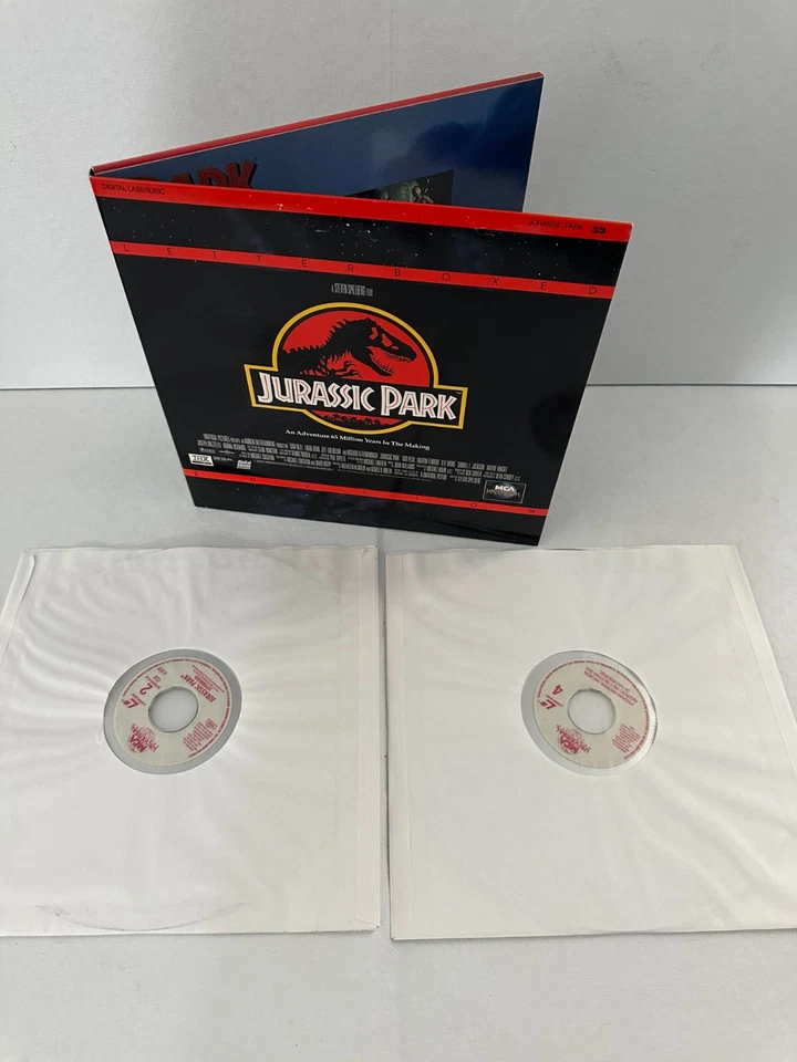 Digital LaserDisc Jurassic Park #41829 Letterboxed Edition 2 Discs - Image 2 of 4