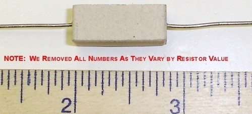 10 x 1.0K Ohm 5 Watt 5% Wire Wound Cermet Sandblock Resistor Free US Shipper - 第 1/1 張圖片