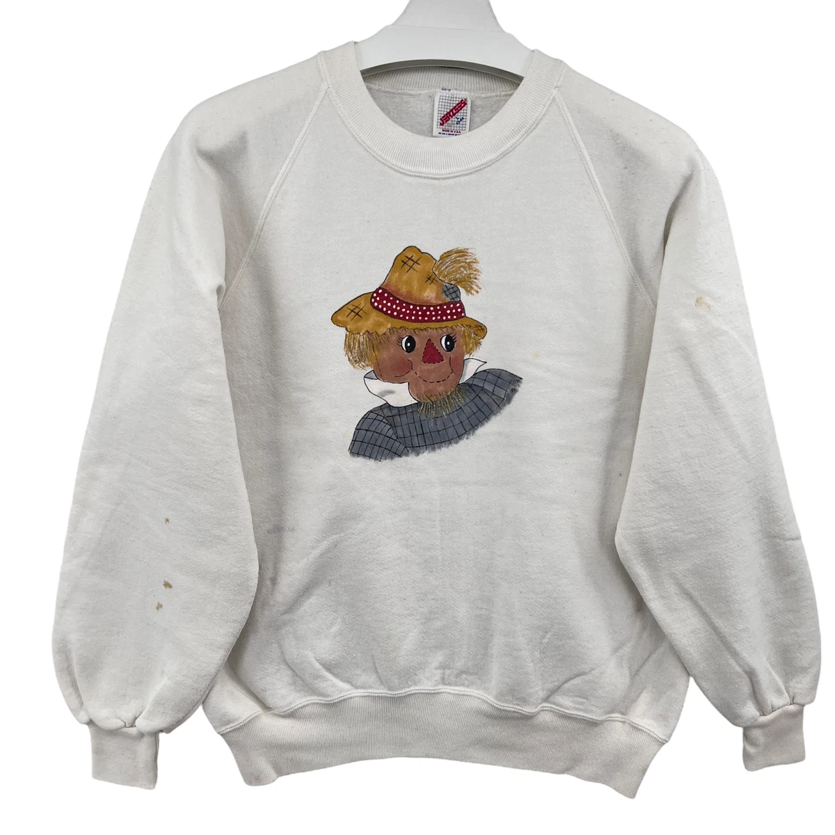 Jerzees white sweatshirt hot sale