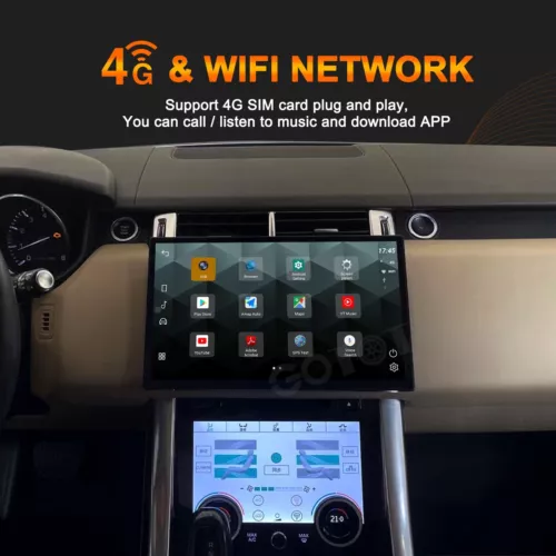 Radio de coche Android estéreo 2Din para Land Rover Range Rover Sport L494 2014-2017 - Imagen 8 de 11