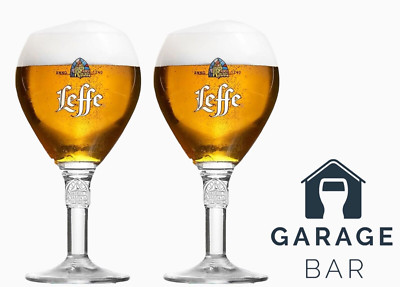 Set Of 2 Leffe Ritzenhoff Cristal Beer Glasses Pint 50cl Brand New