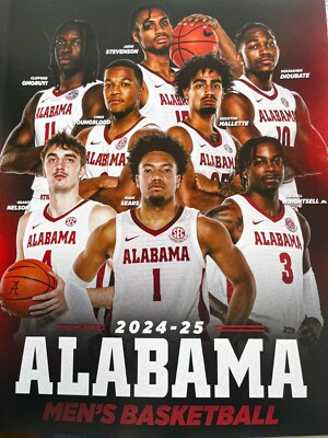 alabama crimson tide men's basketball roster