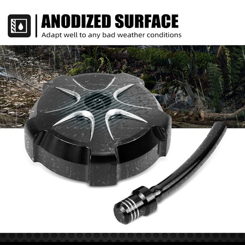 Fuel Gas Tank Cap Cover Value Vent Hose Tube For Honda CRF450RX CRF250R CRF450R - Picture 4 of 9