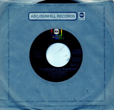 LAMONT DOZIER - TRYING TO HOLD ON TO MY WOMAN / WE DON'T WANT NOBODY TO COME....