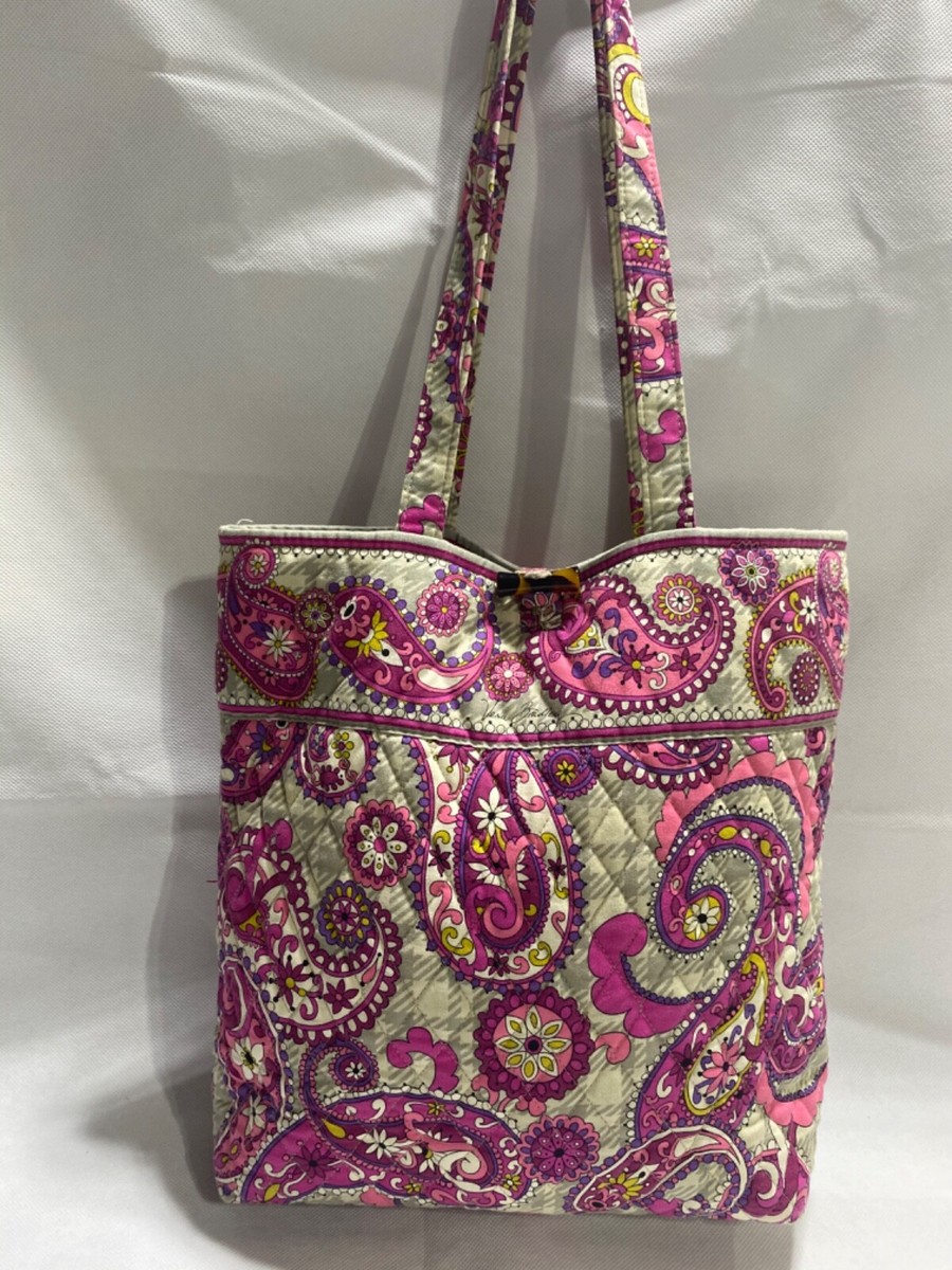 Vera Bradley Paisley Meets Plaid Pattern Medium Shoulder  display picture 1