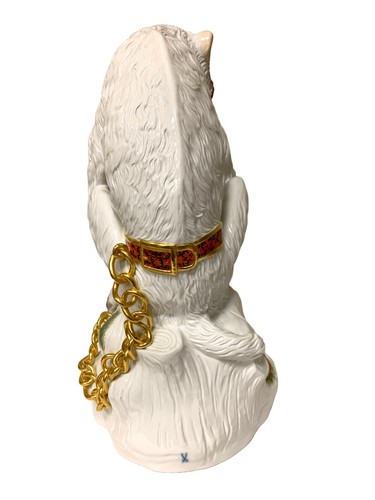 Meissen Porcelain Monkey with Snuff Box H 49 cm - Picture 3 of 8