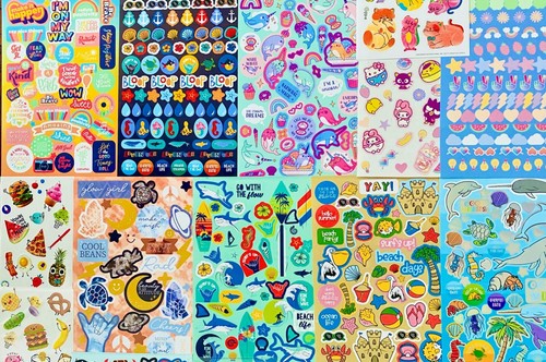 5000+ Bulk Lot of Scrapbooking Supplies Stickers Great Variety! Lots Of Themes - Picture 3 of 24