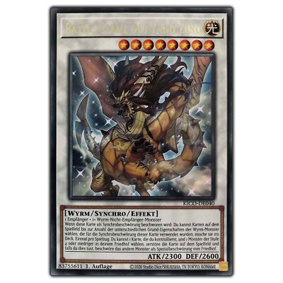 KICO-DE040 Baxia, Glanz des Yang Zing 1 Aufl. Rare aus King`s Court