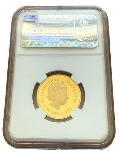 Australia 2008P 1/2 oz Gold $50 NGC PF69UC King Brown Snake - Picture 2 of 2