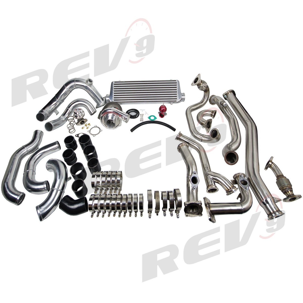 T3 REV9 TURBONETICS 60-1 BOLT ON TURBO CHARGER KIT FOR 350Z 03-06