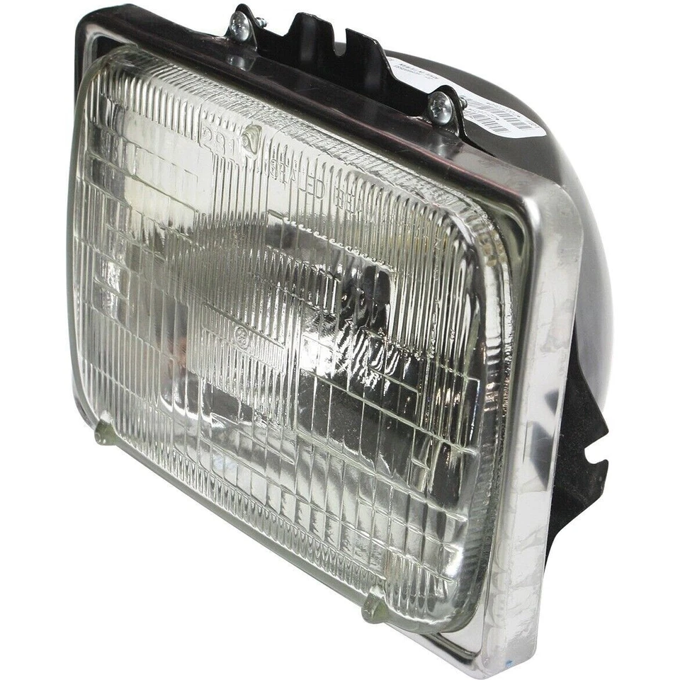 Passenger Side Sealed Beam Headlight For 1999-2010 Super Duty 79-14 Econoline - Image 2 of 4