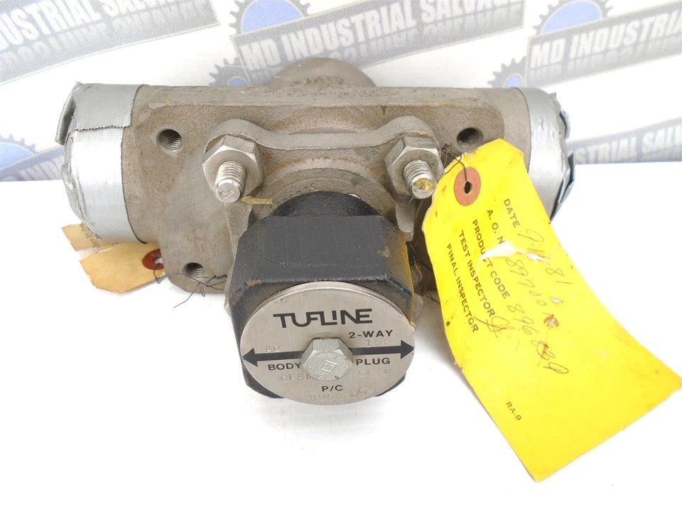 Tufline - 89683Q - 2 Way Plug Valve - 1-1/2" - CF8M - AD - 166 - 150 Rated (NEW) - Image 2 of 4