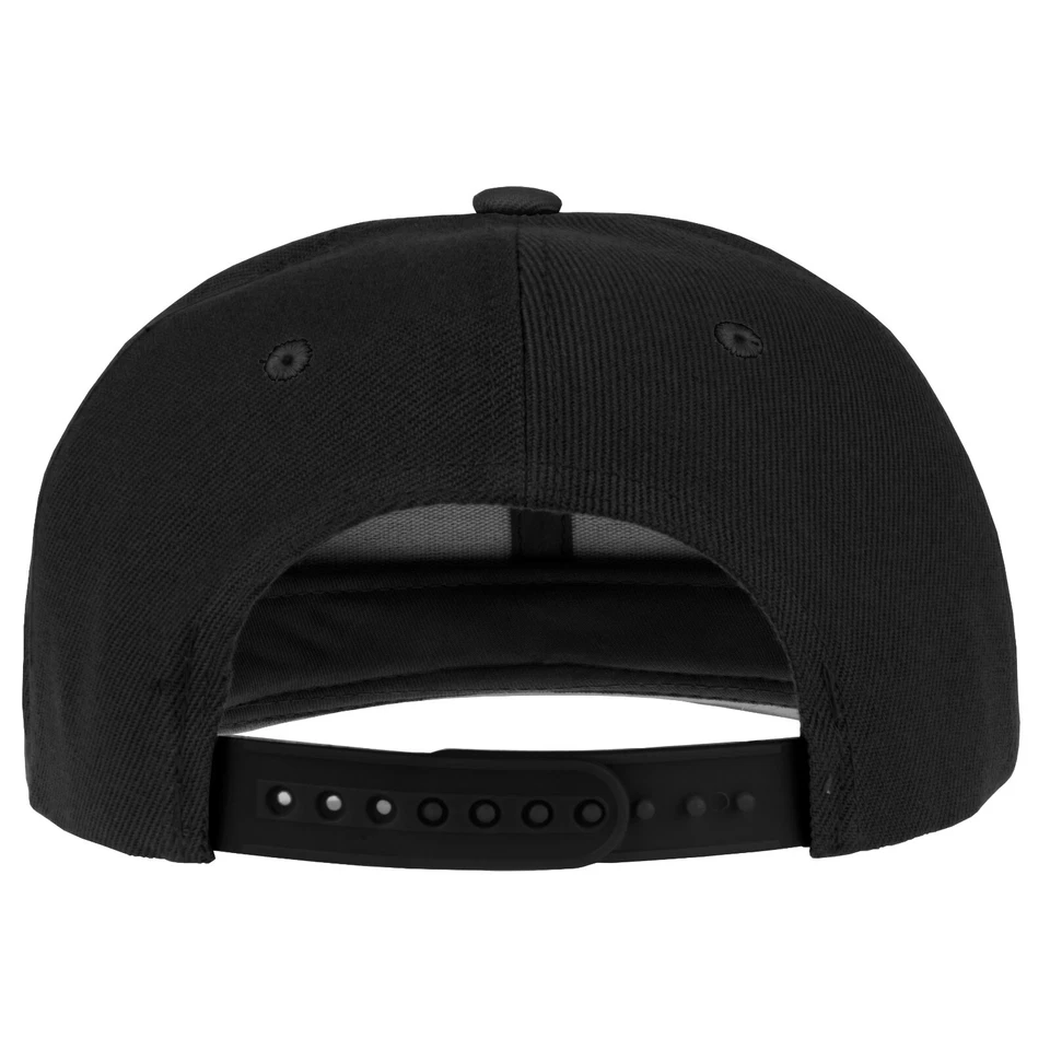 Gorras de béisbol lisas en blanco ala plana ajustable Snapback LOTE AL POR MAYOR 12 un. Foto 4 de 4