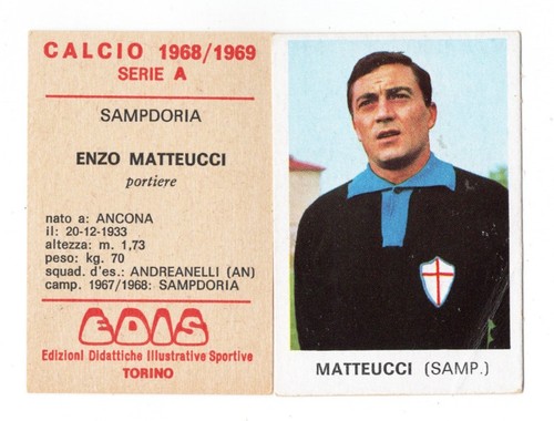 FIGURINE CALCIO EDIS SERIE A 1968-69 RETRO ROSSO SCEGLI DALLA LISTA - Picture 202 of 269