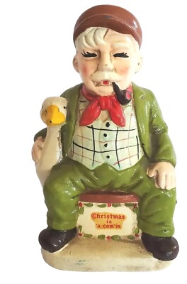 Vintage Imco Trading Corp ITC CHRISTMAS BANK - Made in Japan
