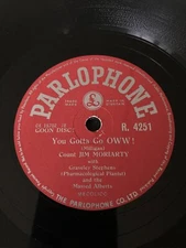 The Famous ECCLES and Miss Freda Thing 78rpm 10”  My September Love R.4251