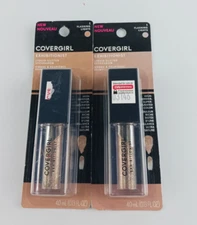 2 PACK COVERGIRL EXHIBITIONIST LIQUID GLITTER EYESHADOW 1 FLASHING LIGHTS