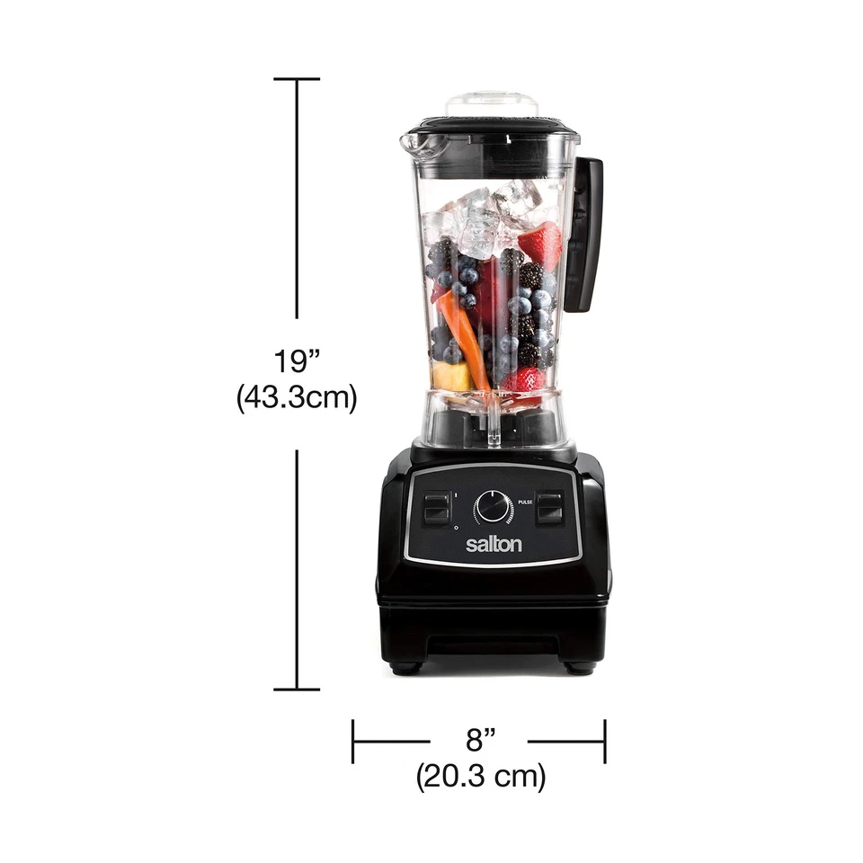 Batidora de mesa BL1486BLBT Power 2 L/QT, 2 litros, negra Foto 3 de 4