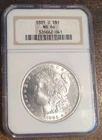 1885-O Morgan Silver Dollar MS64 NGC