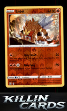 Reverse Holofoil Entei 020/163 Pokemon Holo Rare SWSH05: Battle Styles Card NM