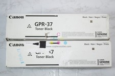 2 New OEM Canon iR 8085,8095,8105,8205,8285 Black Toners GPR-37 / 3764B003 AA 