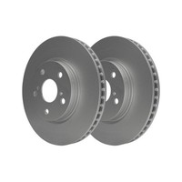 2X Bremsscheibe ATE 24.0128-0740.1 Passend FüR Toyota Lexus