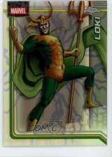 2026 Topps Chrome Marvel Comics Storm's Lightning Refractor Loki #131 1w9