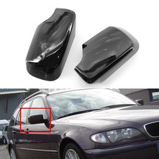 2pcs Außenspiegelkappen Spiegelabdeckung Für BMW 3er E46 4 Türen 99-05