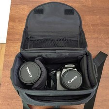 CANON EOS 300D Digital Camera  EF-S 18-55mm F/ 3.5-5.6  18-200mm IS  Bag