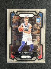 Filip Petrusev 2023-24 Panini Prizm 76Ers Base RC #282