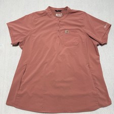 Carhartt Force Cross-Flex Henley scrub top 2XL