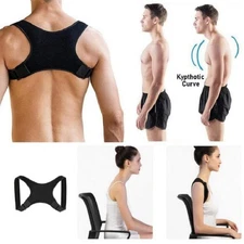 Adjustable Posture Corrector Back Shoulder Support Correct Brace Belt Men Women