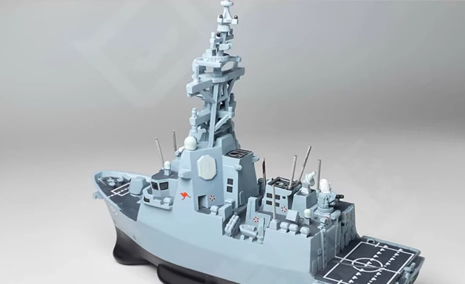 3D Printed Royal Australian Navy Hobart Class Destroyer Cute Version Model Gift - Image 4 of 4