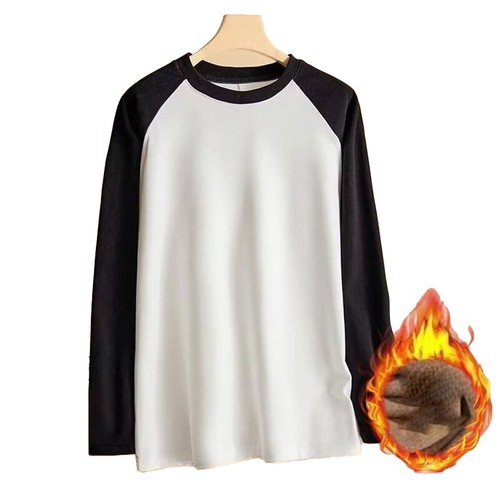 Diverse Colors Available in Mens Long Sleeve T Shirt Round Neck Design - Picture 7 of 20
