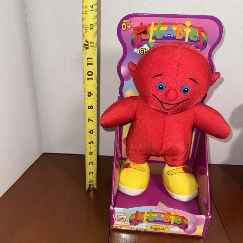 Jellabies Pepper 1998 New In Box Soft Toy